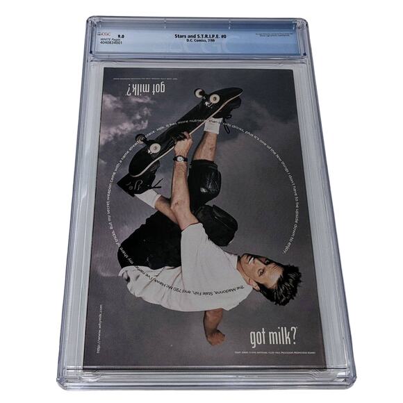 Stars and STRIPE #0 CGC 9.0 DC Comics 1999 Geoff Johns 1st Star Spangled Kid II - Picture 2 of 2